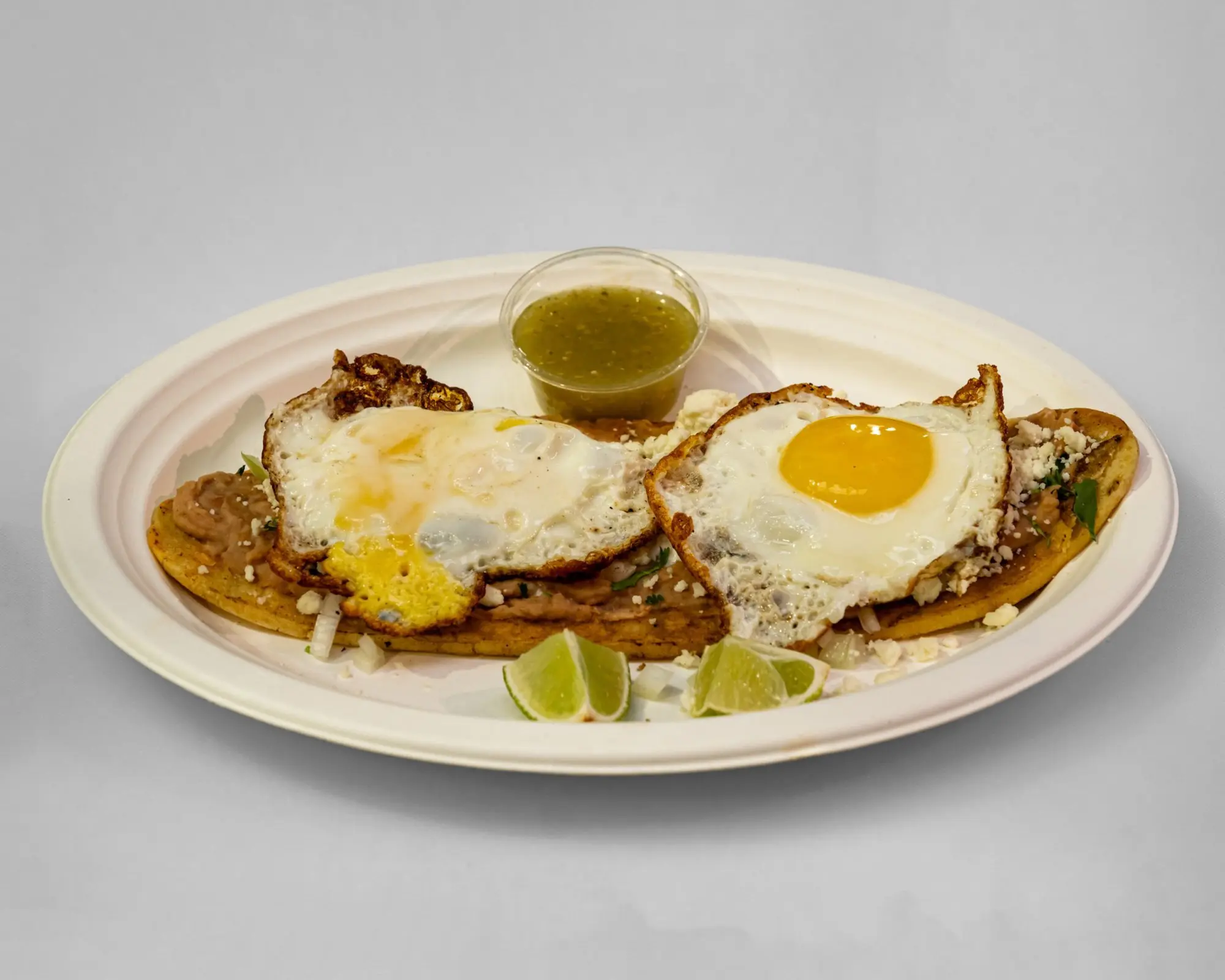 Huaraches with Eggs